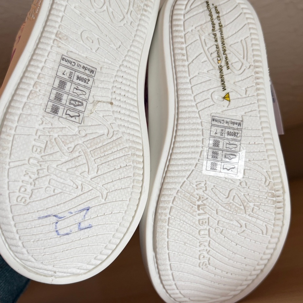 Size 7 Toddler Girls Blowfish Shoes - Picture 3 of 4
